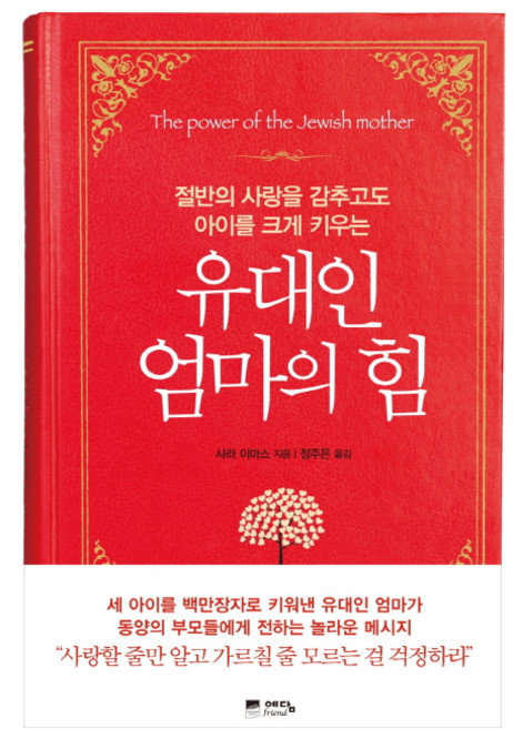 유대인 엄마의 힘 : 절반의 사랑을 감추고도 아이를 크게 키우는, 위즈덤하우스