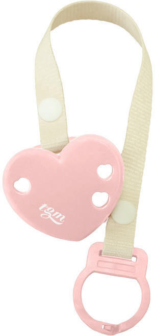 티지엠 하티 멀티 홀더 노리개 쪽쪽이, 노꼭지, 코랄핑크, 1개