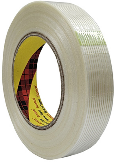 스카치 쓰리엠 필라멘트 테이프 투명 24mm x 55m, 1개