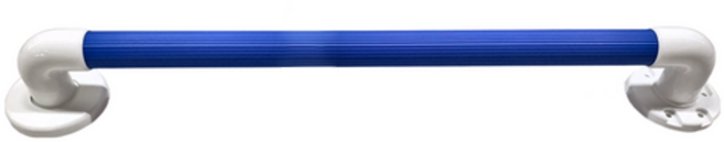 雙手萬能 彩色加粗型防滑安全扶手 60公分 管徑3.3公分 拉力檢測通過110公斤 69.1 x 9.1 x 8.5cm, 藍色, 1個