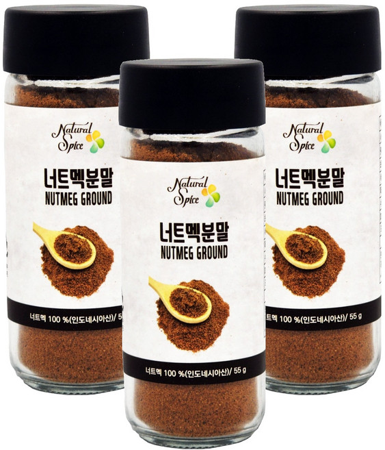 Natural Spice 肉荳蔻粉, 55g, 3個