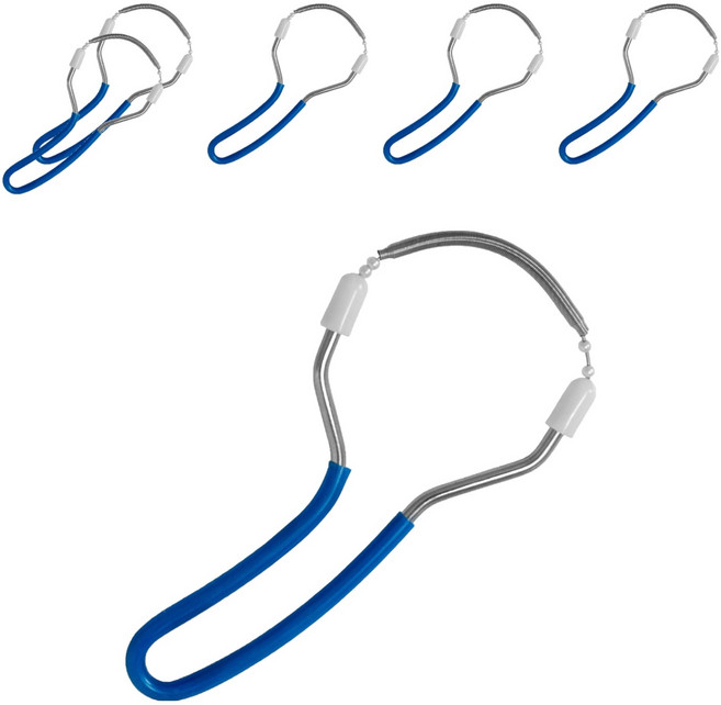 굿굿샵 얼굴 잔털 제거기 블루, 6개, 1개입