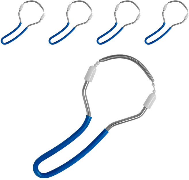 굿굿샵 얼굴 잔털 제거기 블루, 5개, 1개입