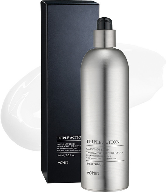 보닌 남성용 트리플 액션 원샷 플루이드, 180ml, 1개
