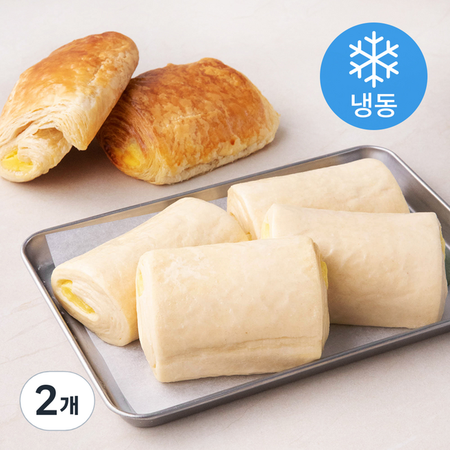 맘쿠킹 브리도 뺑라크림 생지 (냉동), 90g, 4개입, 2개