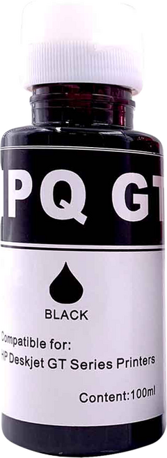 NEXTPAGE 台灣榮工 For GT系列專用 Dye Ink 可填充染料墨水瓶 HP印表機適用 100ml, 黑色, 1個