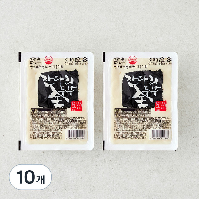 잔다리 전두부, 310g, 10개