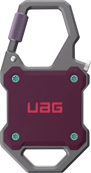 UAG AirTag 頂級版多功能鎖扣保護殼, 紫色, 1個