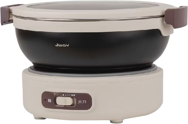JwaY 雙電壓煎煮旅行飛碟鍋, JY-TR101-W