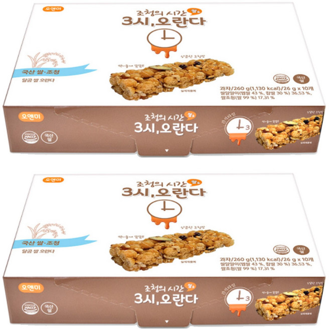 오앤미 달곰쌀 오란다, 26g, 20개