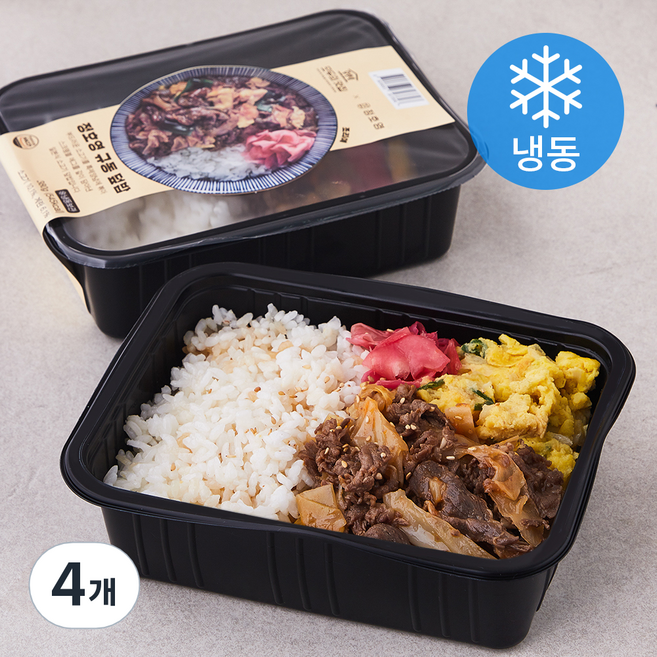 모두의맛집 정호영 규동 덮밥 (냉동), 380g, 4개