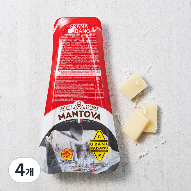 MANTOVA 그라나파다노, 200g, 1개입, 4개