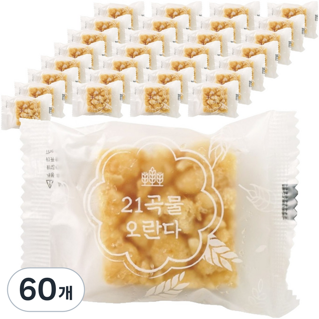 우리쌀 국대 오란다, 10g, 60개