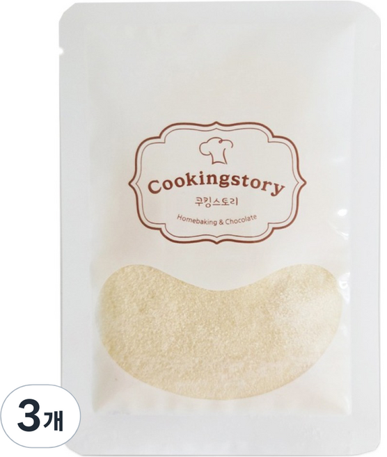 쿠킹스토리 젤라틴가루, 20g, 3개
