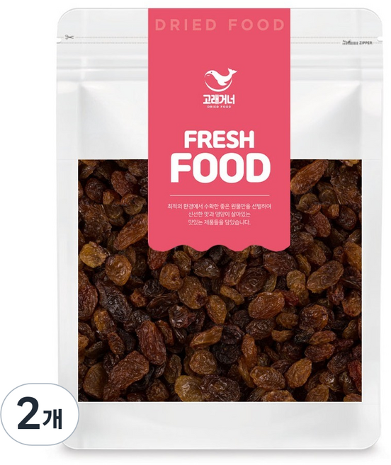 고래거너 건포도, 2개, 1kg