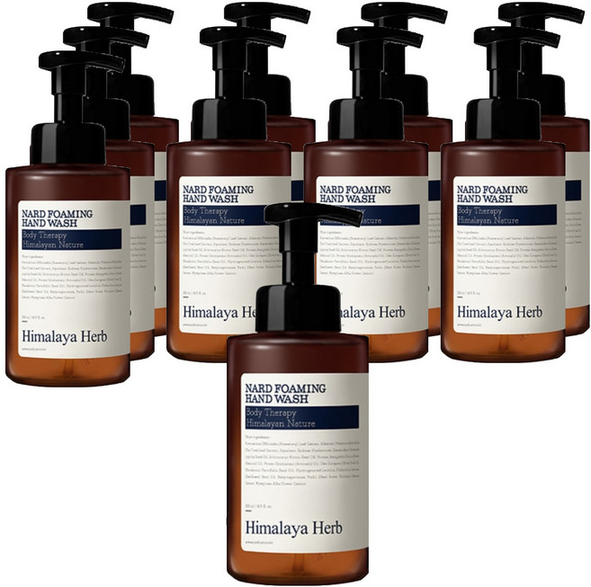 나드 포밍 핸드워시 라벤더머스크, 500ml, 10개