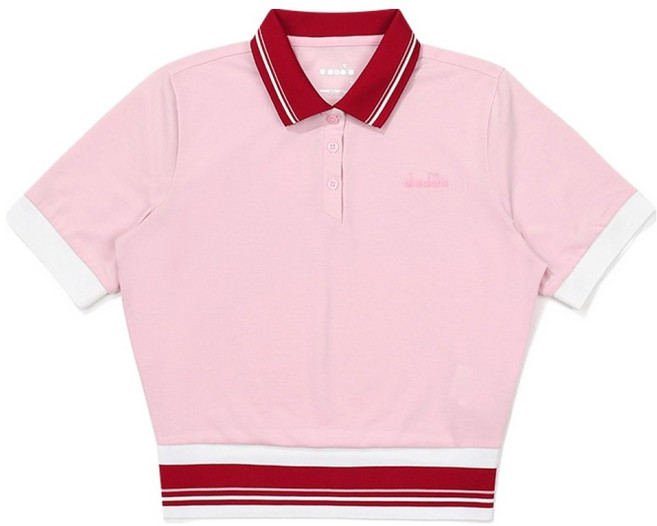 디아도라 여성용 그라지아 테니스 카라티셔츠