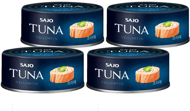사조 참치 황다랑어, 4개