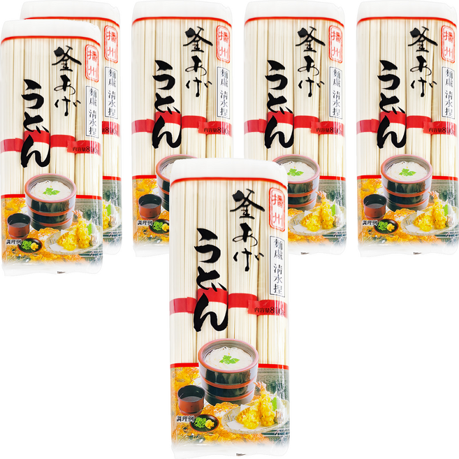 高尾製粉 播州烏龍麵, 800g, 6包