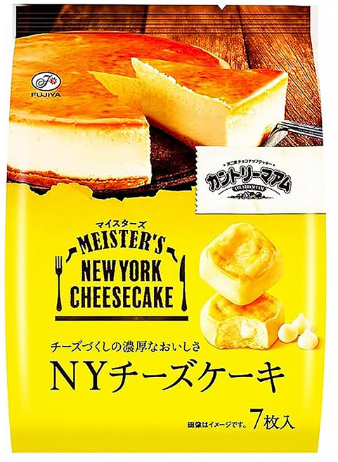 FUJIYA 不二家 職人紐約起司蛋糕 7個, 67.2g, 1袋