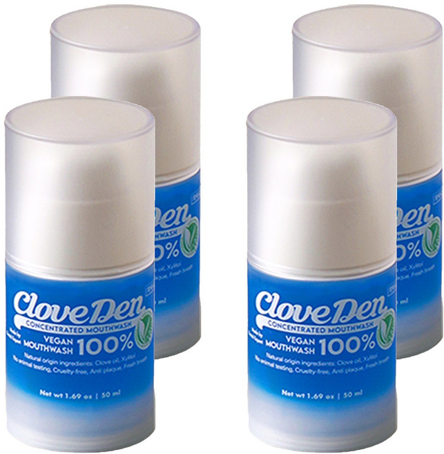 클로브덴 비건 고농축 가글, 50ml, 4개