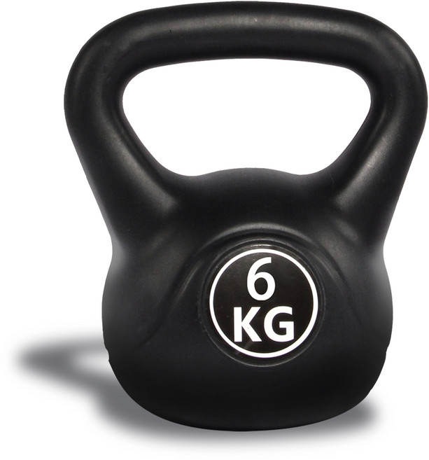 리브스포 코어 전신운동 케틀벨, 블랙, 6kg, 1개