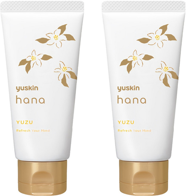 Yuskin 悠斯晶 花漾護手霜 高保濕, 柚子花, 50g, 2條