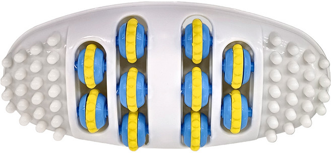 柔滾腳底按摩器 材質:塑膠 一組 350g