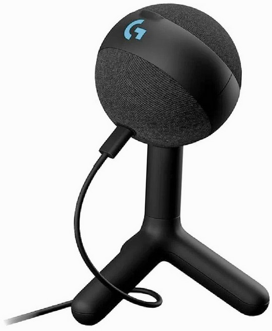 logitech G 羅技G YETI ORB USB麥克風, A00183, 黑色