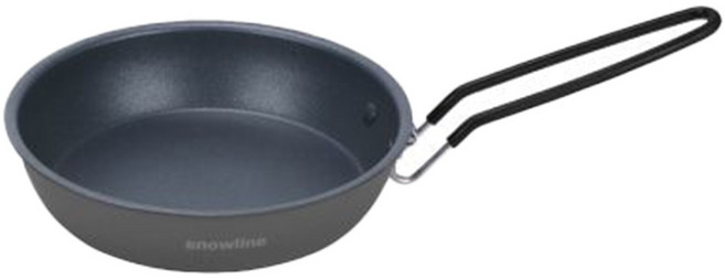 스노우라인 폴딩솔로프라이팬 220 SN95UCM013, 블랙, 1개