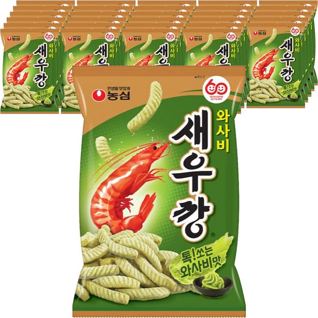 새우깡 와사비, 70g, 30개