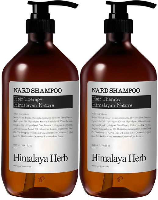 나드 샴푸 시그니처, 1L, 2개