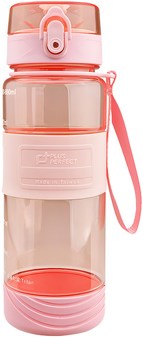 PLUS PERFECT 理想 極緻運動水壺, 1個, 粉色, 800ml