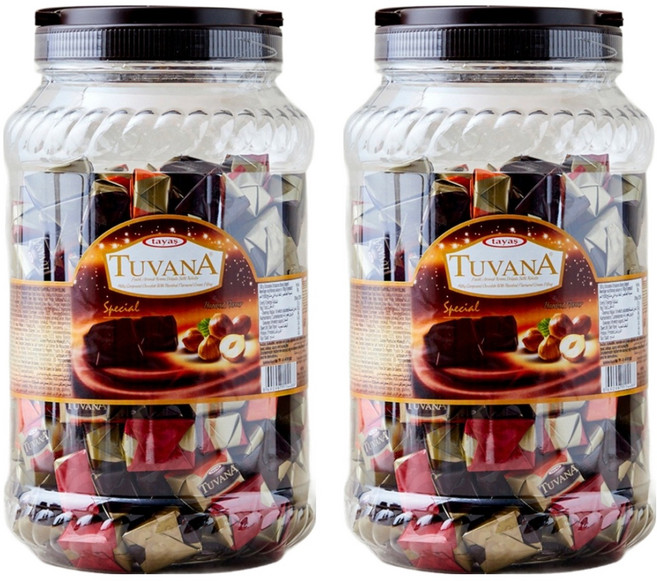 타야스 투바나 밀크 초콜릿, 1.6kg, 2개