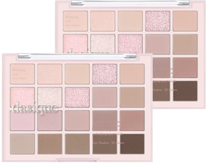 데이지크 무드 섀도우 팔레트 10.5g, 02 쿨 베이직, 2개