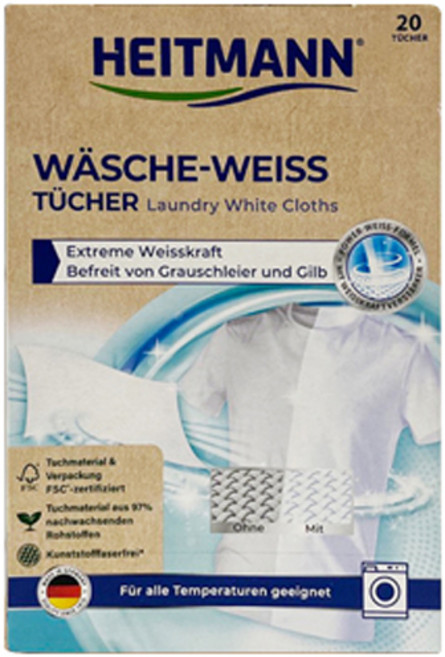 하이트만 세탁 표백시트, 20개입, 1개