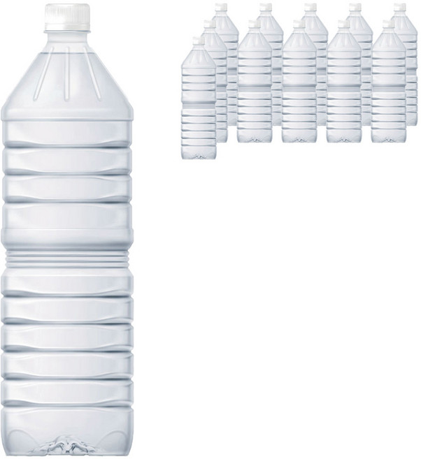 물하나 ECO 생수 무라벨, 2L, 12개