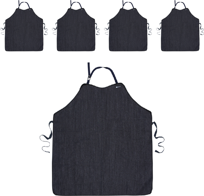 카멜로 청앞치마, 청색, 5개