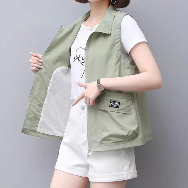 Chichills Aurum 口袋防風背心 11068