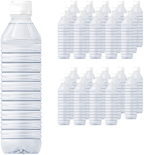 물하나 지리산 eco 생수 무라벨, 500ml, 40개