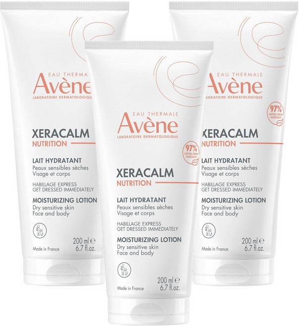 아벤느 제라캄 뉴트리션 로션, 200ml, 3개