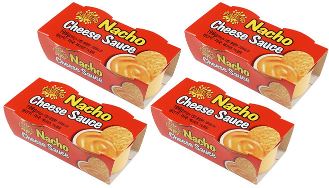 펀나쵸 나쵸 치즈소스 2p, 99g, 8개