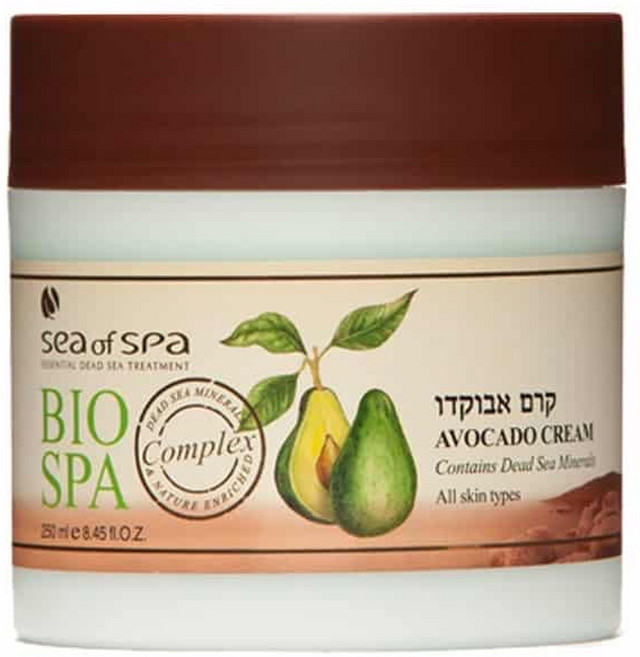 sea of spa 頂級以色列酪梨蘆薈霜, 250ml, 1罐