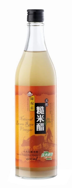 陳稼莊 糙米醋, 600ml, 1瓶
