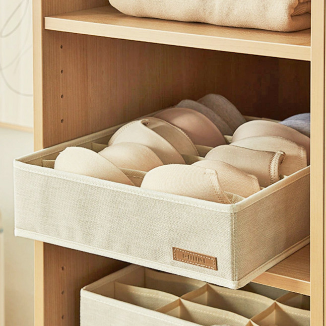 한샘 샘베딩 속옷정리함 7칸 2p, 베이지, 2개