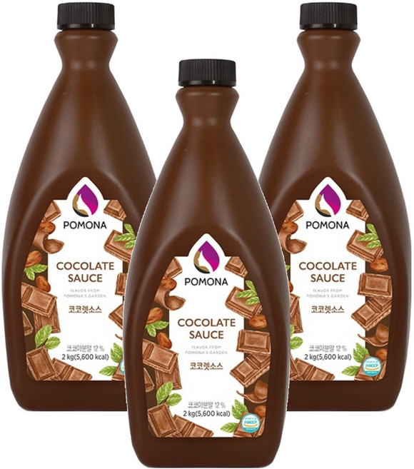 포모나 코코렛 소스, 2kg, 3개