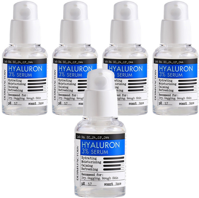 더마팩토리 히알루론 3% 세럼, 30ml, 5개