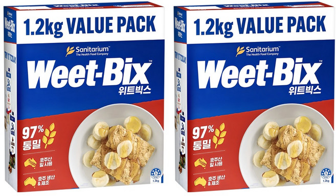 위트빅스 오리지날 시리얼, 1.2kg, 2개