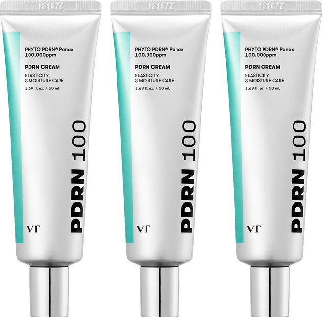 브이티코스메틱 PDRN 크림 100, 3개, 50ml