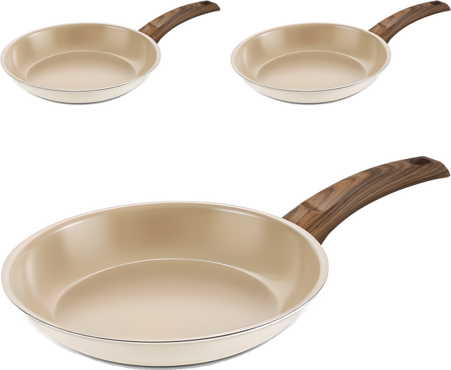 바겐슈타이거 인덕션 아보리오 프라이팬, 20cm, 3개